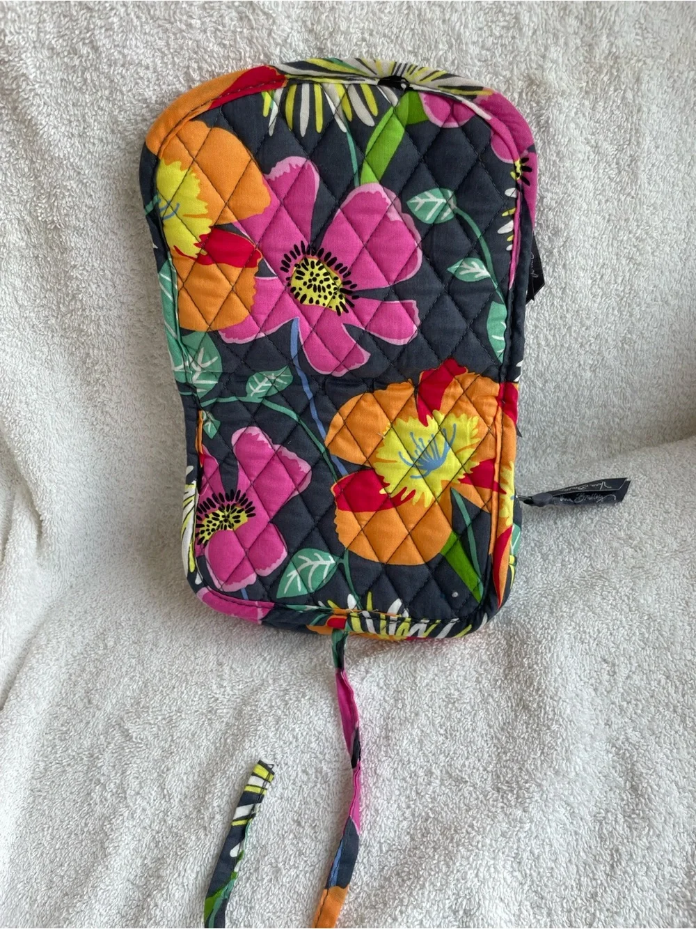 Vera Bradley Travel Jewelry/ Makeup Case Holder Organizer Jazzy Bloom